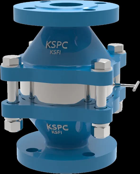 KSPC KSFI-A Inline Deflagration Flame Arrester
