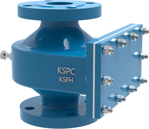 KSPC KSFH Inline Deflagration Flame Arrester